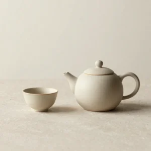 Sculptural Ceramic Tea Set